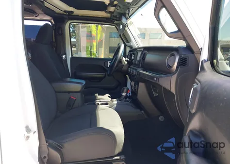 2018 Jeep Wrangler Unlimited Sport S 4X4 from USA, damaged, VIN 1C4HJXDN4JW252590